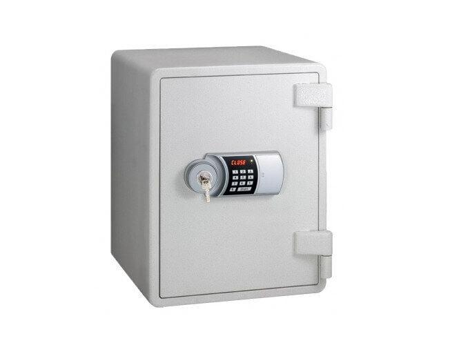 Eagle YES-031DK Fire Resistant Safe, Digital And Key Lock (White) - Altimus