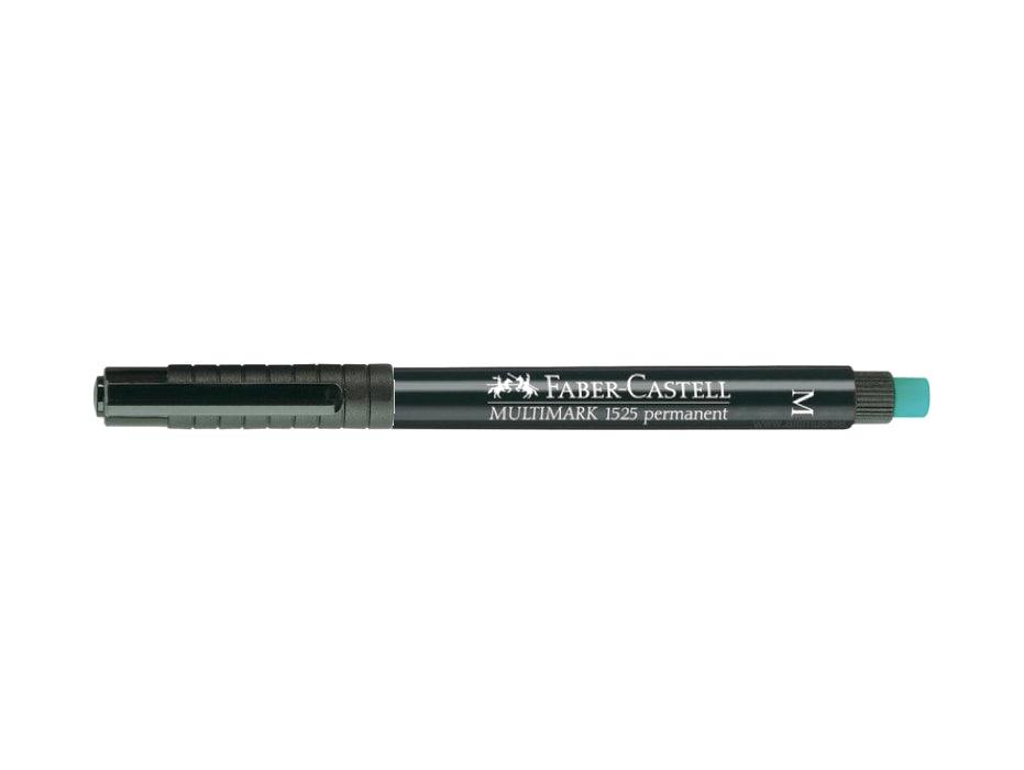 Faber Castell Multimark 1525 Permanent Medium 1.0mm, Black - Altimus