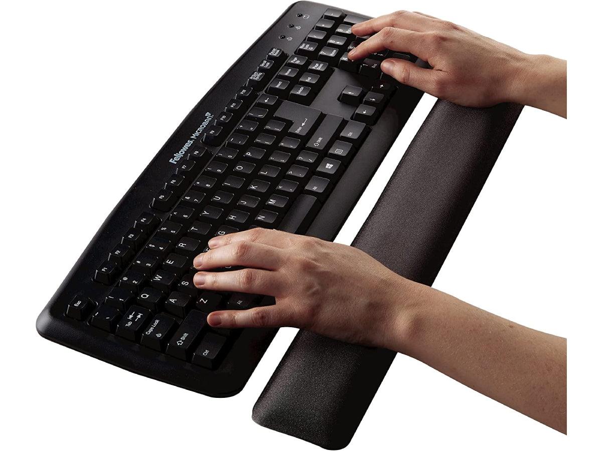 Fellowes Premium Gel Keyboard Wrist Support - Graphite (91737) - Altimus