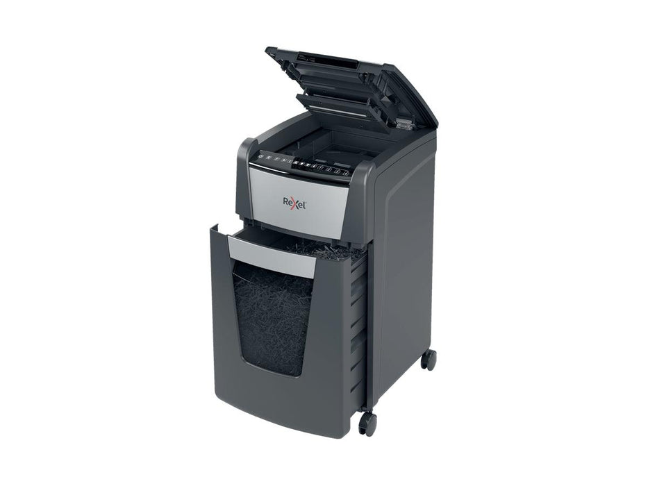 Rexel Optimum AutoFeed+ 300X Automatic Cross Cut Paper Shredder - Altimus
