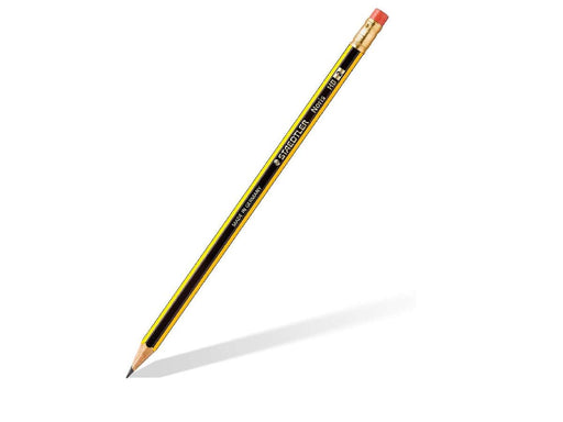 Staedtler Noris HB2 Pencil with Eraser Tip 12/box - Altimus