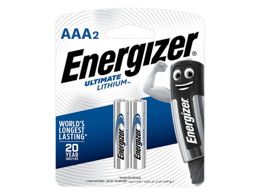 Energizer L92 AAA Ultimate Lithium Battery, (Pack of 2) - Altimus