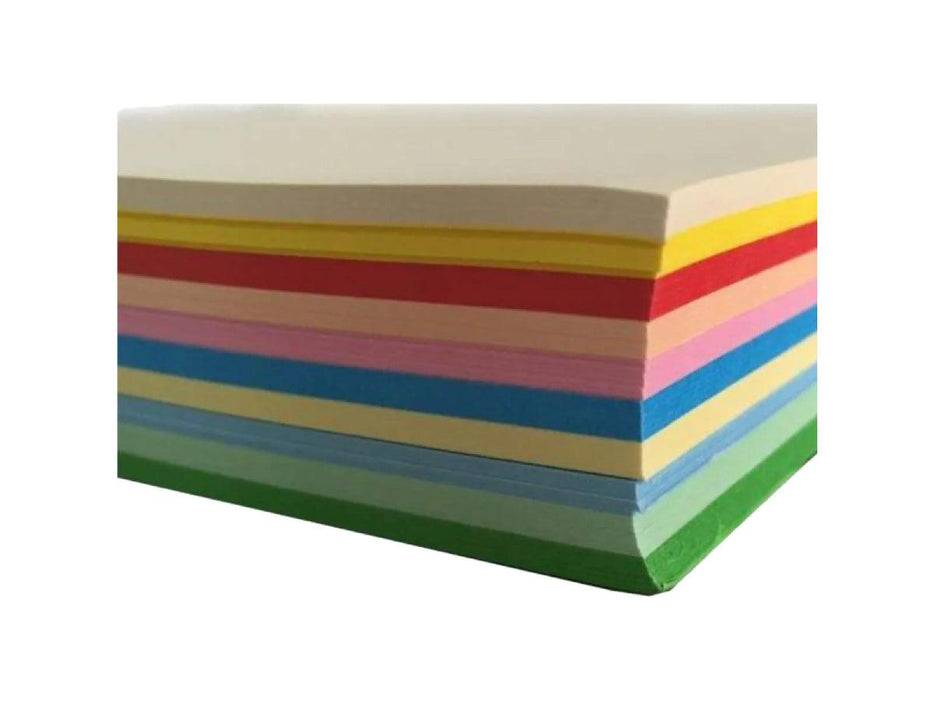 Galaxy Brite Premium Color Paper A4, 80gsm, 250 sheets/pack, Rainbow Pack - Altimus