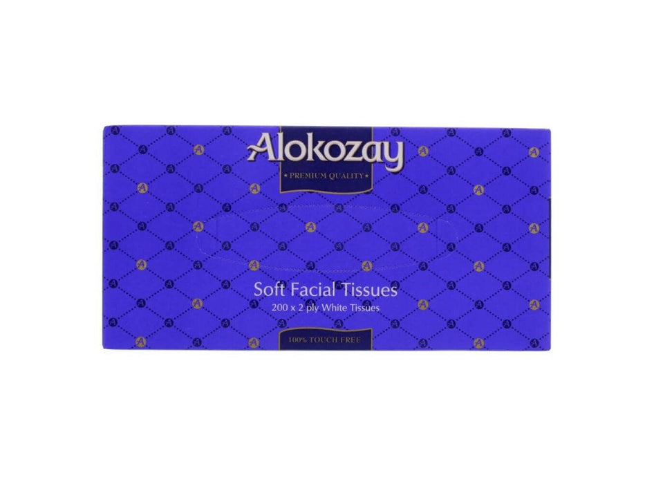 Alokozay Soft Facial Tissues 200 X 2 Ply, 5pcs/pack - Altimus