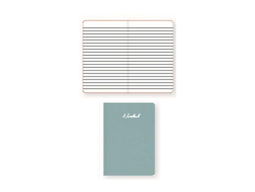 A5 Hard Cover Notebook, Single Ruled, Round Corner - 100 Sheets - Dark Green (FSNBA5SL304) - Altimus