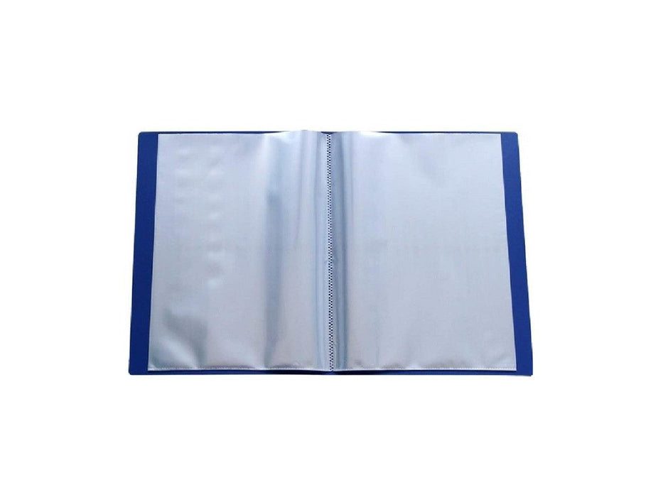 Deluxe Clear Book A4, 20 Pockets - FVC10020 - Blue - Altimus