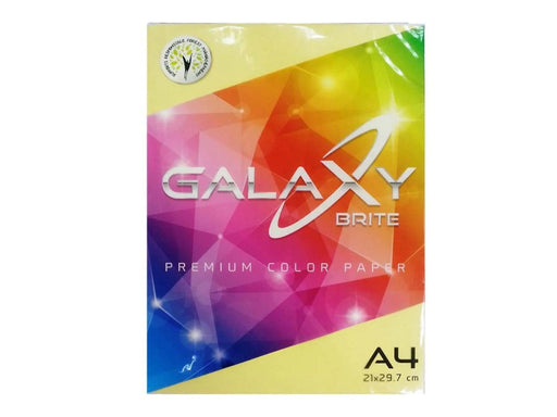 Galaxy Brite Premium Color Paper A4, 80gsm, 250 sheets/pack, Rainbow Pack - Altimus
