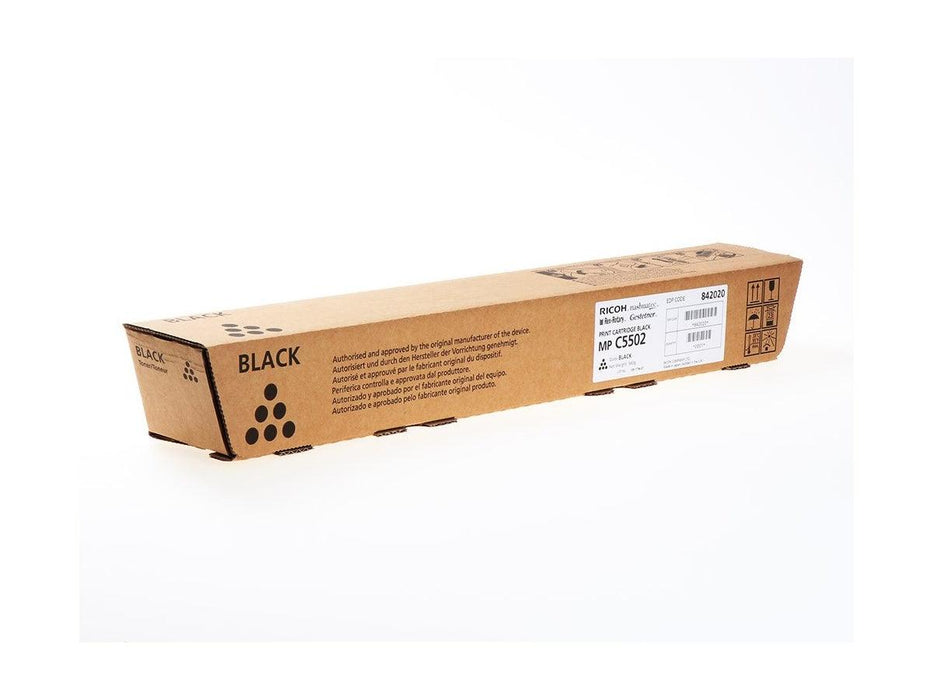 Ricoh MP C5502 Black Toner Cartridge (842020) - Altimus