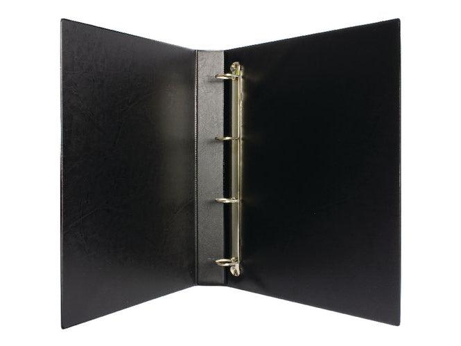 Alpha Presentation Binder 4 Rings A4, 50mm Spine, Black (406-BK ...