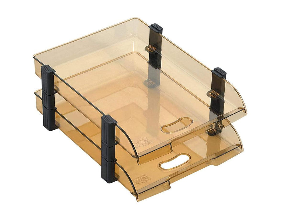 Omega 1758/2 Executive File Tray, Brown - Altimus