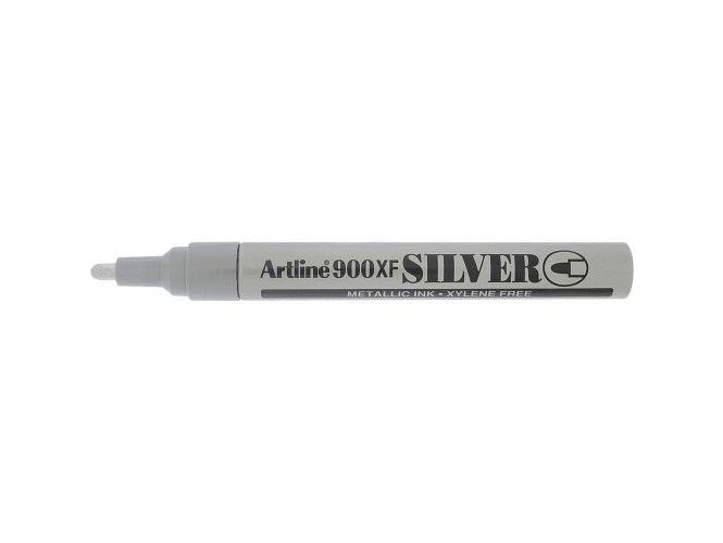 Artline 900XF Metallic Ink Marker, 2.3mm, Silver