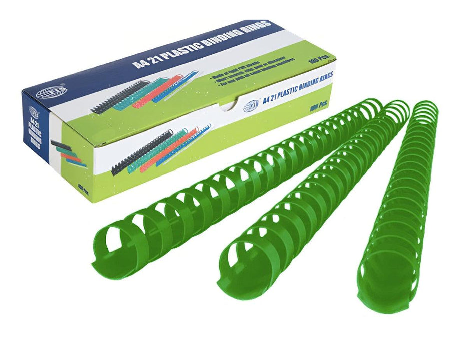 19mm Comb Binding Rings 100/box - Altimus