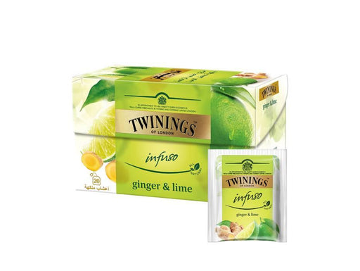 Twinings Infuso Ginger & Lime 20 Teabags - Altimus