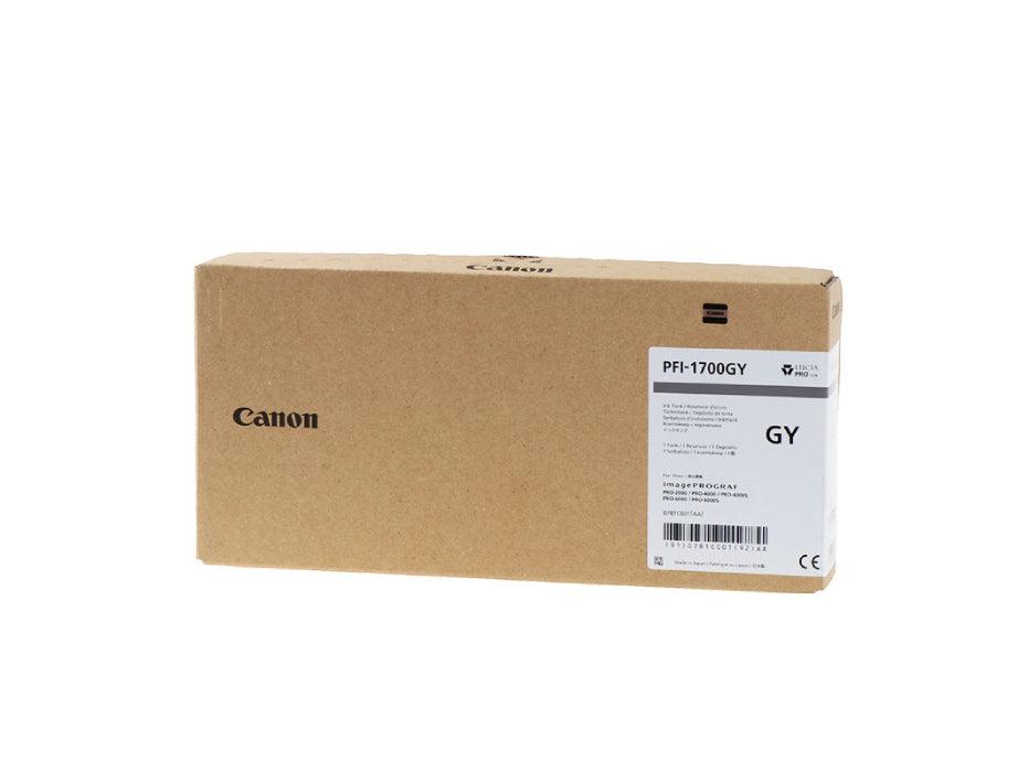 Canon PFI-1700 Gray Pigment Ink Tank (700mL) - Altimus