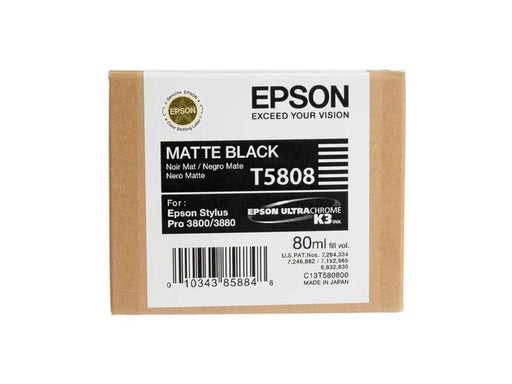Epson CC13T580800 80ml Matt Black Ink Cartridge - Altimus