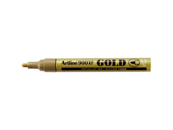Artline 900XF Metallic Ink Marker, 2.3mm, Gold