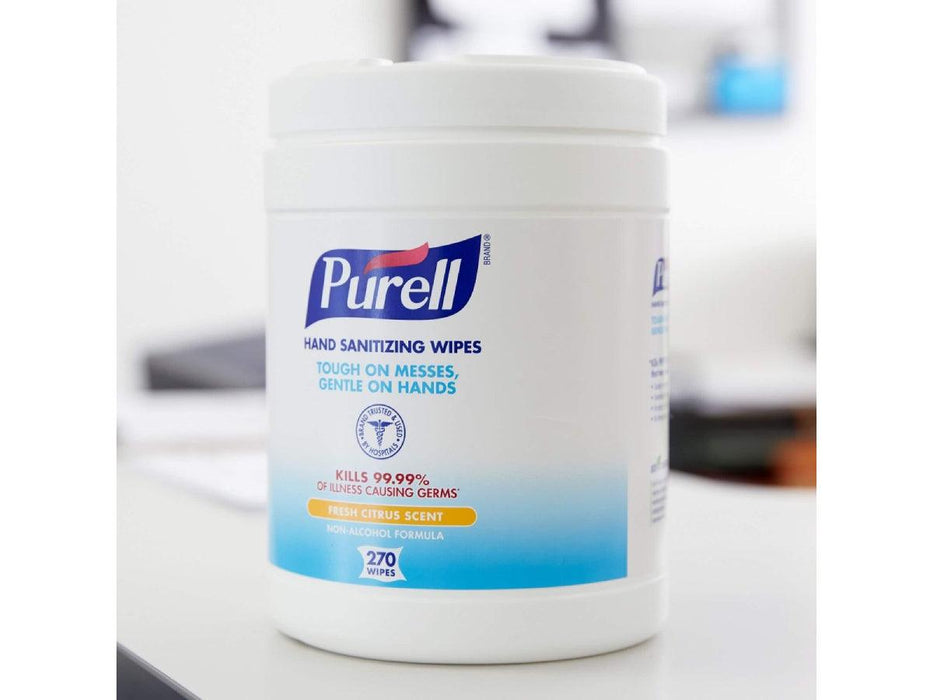 Purell Hand Sanitizing Wipes, 270 Count Eco-Fit Canister (9113-06) - Altimus