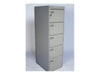 Rexel 5 Drawer Vertical Metal Filing Cabinet, RXL305ST, Grey - Altimus