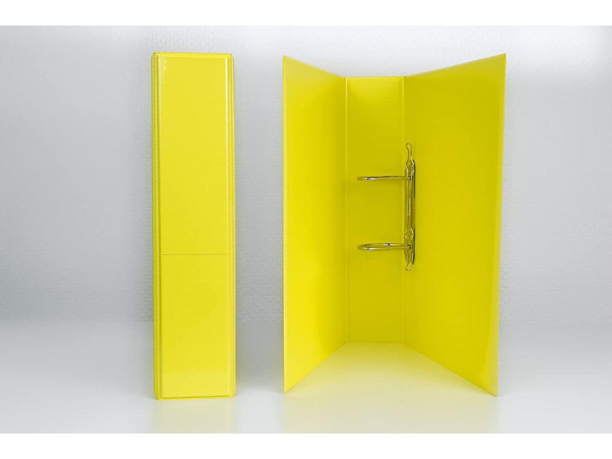 Alpha Presentation Binder 2 Rings A4 114mm Spine Yellow (211YW