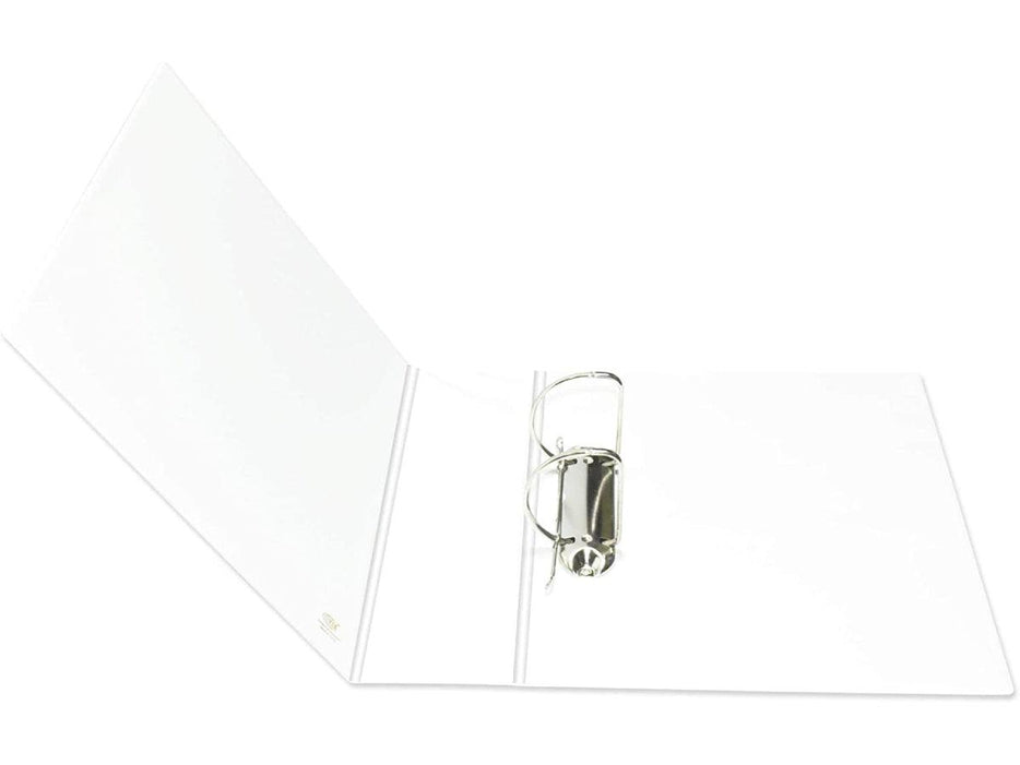 Presentation Binder 2D Ring, A4, 65mm Ring Size, 3.75" Spine, White (FSBD265DPB) - Altimus
