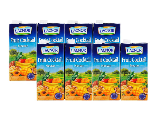 Lacnor Fruit Cocktail Juice 180ml - Pack of 8 - Altimus