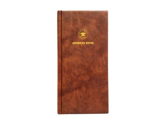 Address Book, 115 x 240 mm, Brown - Altimus