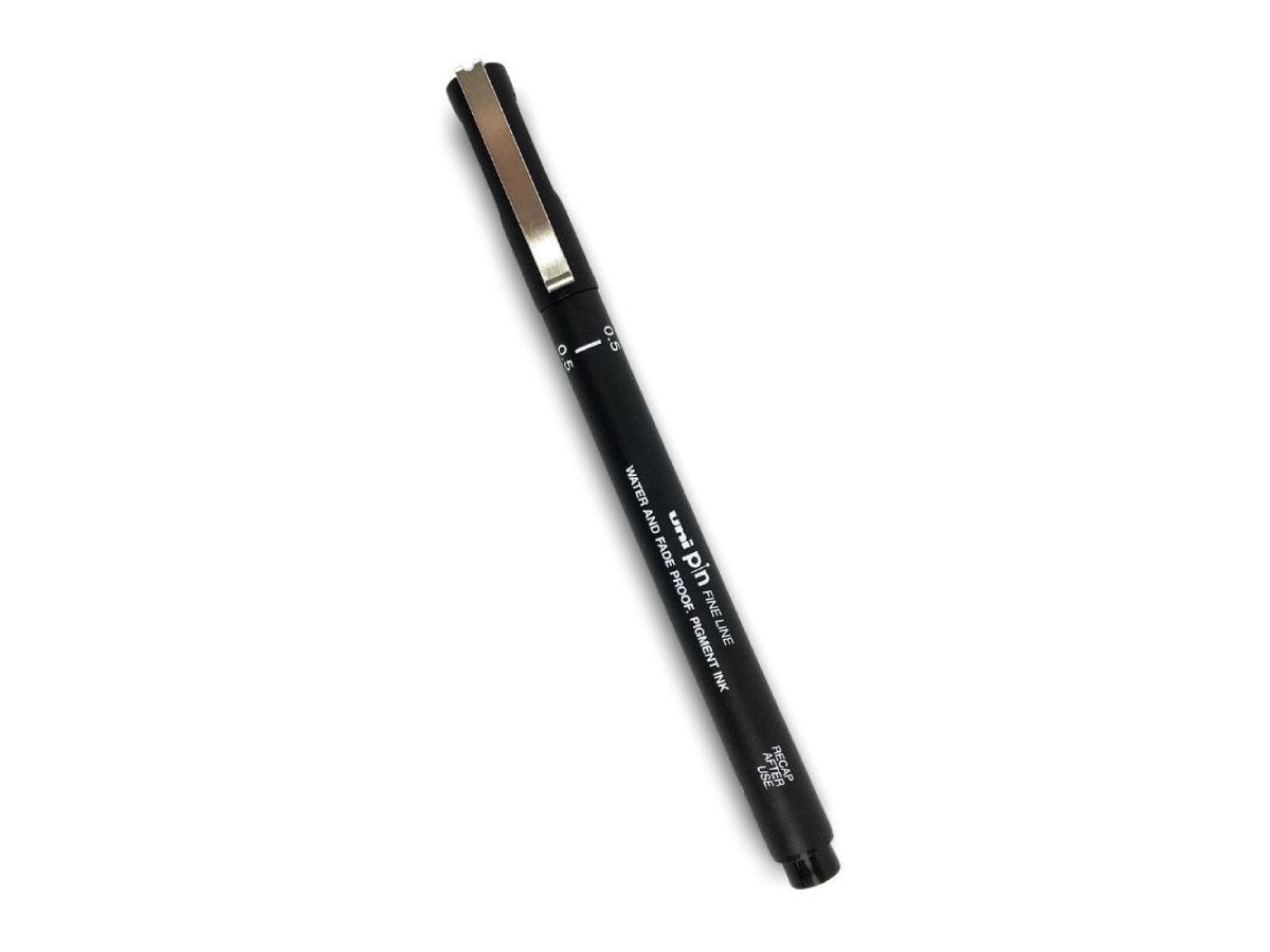 Uni Pin Fine Line 0.5mm Black 12pcs/Pack - Altimus