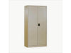Rexel Full Height Cupboard Swing Door With 3 Adjustable Shelves, RXL101SW (Beige) - Altimus