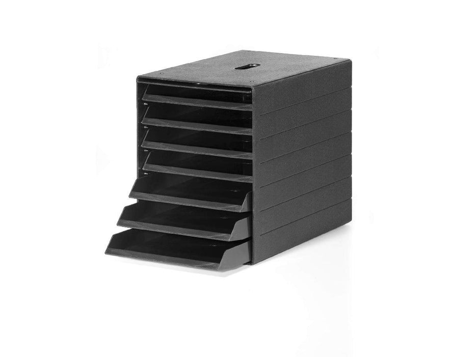 Durable Idealbox Plus, Letter Tray with Front Door, Black - Altimus