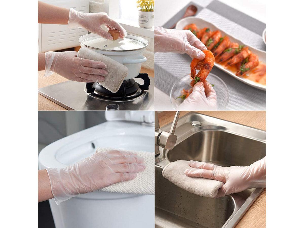 Vinyl Disposable Gloves Powder Free 100pcs-pack – Medium - Altimus