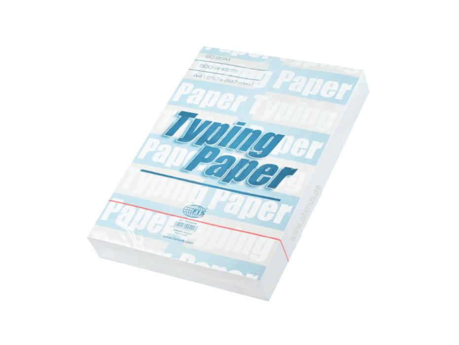 Typing Paper A4, 60gsm, 500 sheets/pack