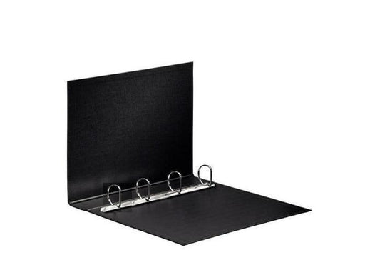 Alpha Presentation Binder 4 Rings A4, 76mm Spine, Black (408-BK) - Altimus