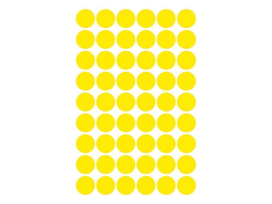 Avery Marking Labels Dots 12mm Yellow 270/pack - Altimus