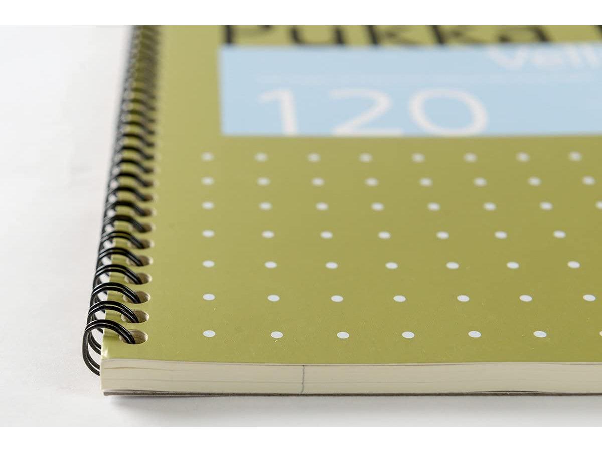 Pukka Pad VJM/1, A4 Notebook Wirebound Vellum 80gsm Ruled and Margin 120 Pages - Altimus