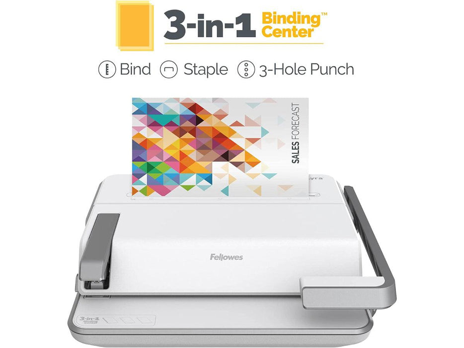Fellowes Lyra 3-in-1 Comb Binding Machine - Altimus
