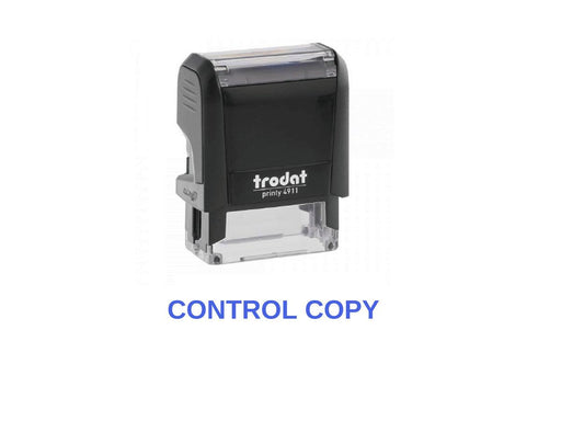 Trodat Printy 4911 Stamp " CONTROL COPY" - Blue - Altimus