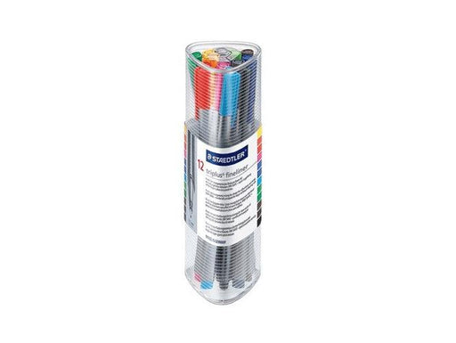 Staedtler Triplus Fineliner Pen - Assorted, (Pack of 12) - Altimus