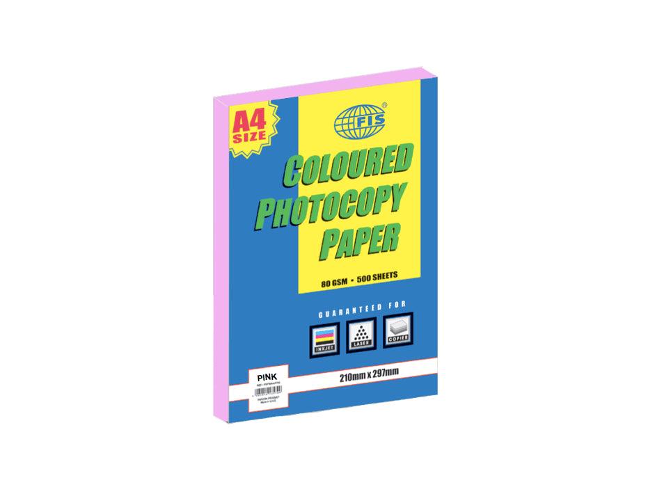 Colored Copy Paper A4 80gsm Pink - Altimus