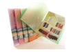 Deluxe Clear Book A4, Assorted Translucent Colors, 10 Pockets - Altimus