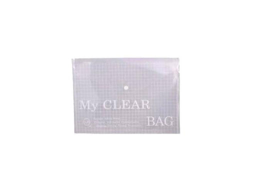 Deluxe Document Bag "My Clear Bag" A4, 12/pack, Clear - Altimus