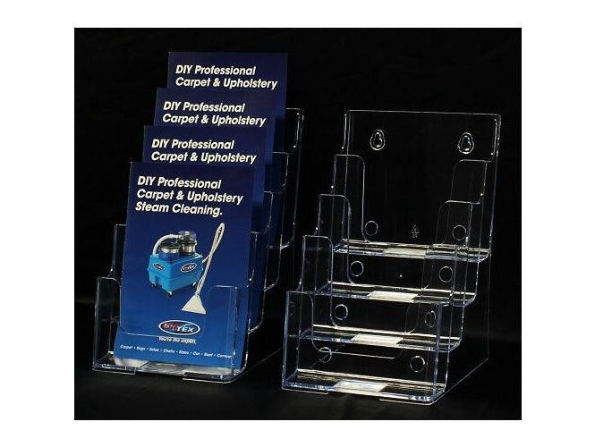 4 Tier Acrylic Brochure Holder A5 Size - Altimus