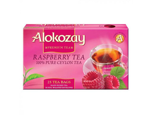 Alokozay Raspberry Tea - 25 Tea Bags in Foil Wrapped - Altimus