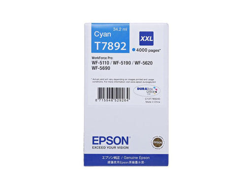 Epson T7892 Cyan Ink Cartridge - Altimus