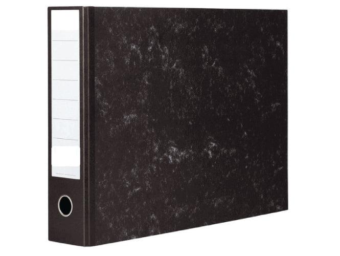 Deluxe Marble Box File A3, Landscape with Spine Pocket