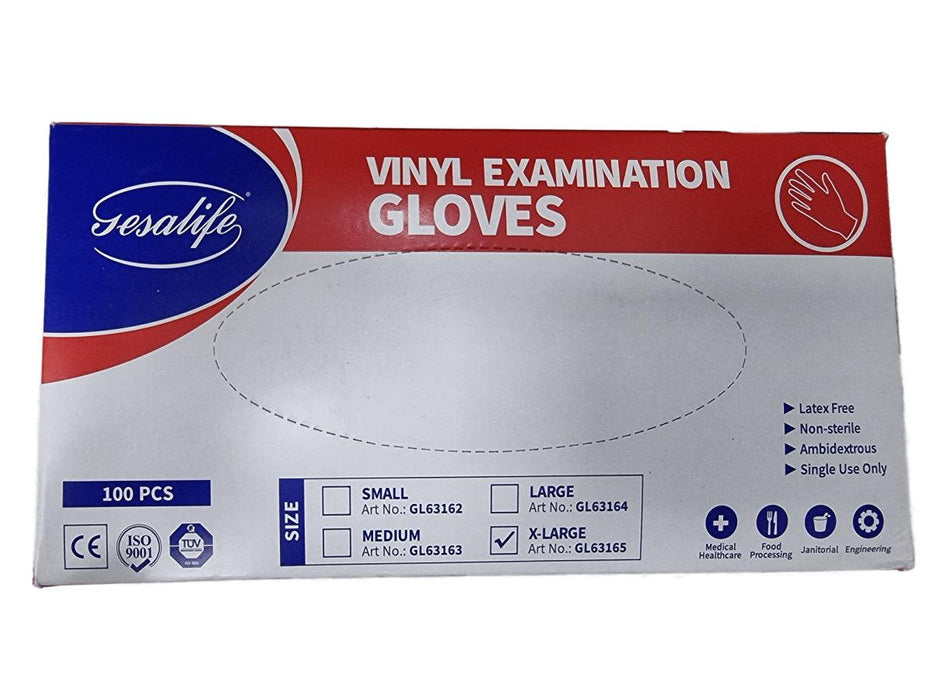 Vinyl Disposable Gloves Powder Free 100pcs/pack – Extra Large - Altimus
