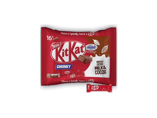 Nestle Kitkat Chunky Mini Chocolate Wafer Bag 250g - Altimus