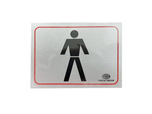 Sticker Restroom "MEN" 80 x 110mm FST811MENN - Altimus