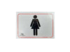 Sticker Restroom "WOMEN" 80 x 110mm FST811WOMENN - Altimus