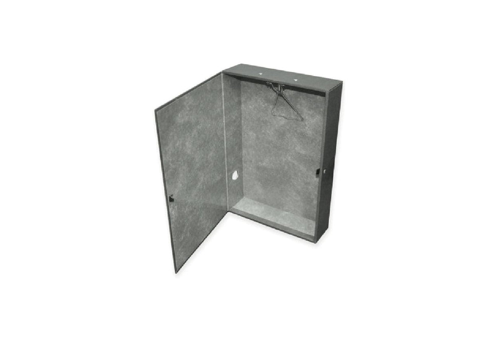 Laminated Rigid Closed Box File F/S Black - Altimus