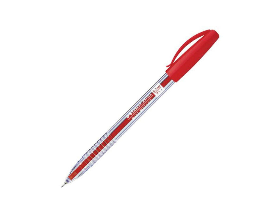 Faber Castell 1423 Ballpen Red 0.7mm 50pcs/box - Altimus